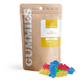 50mg CBD Isolate Sour Bears - Diamond CBD