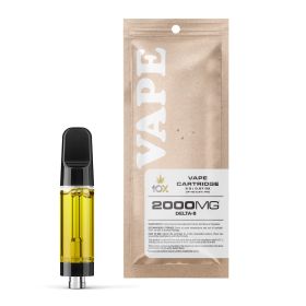 2000mg D8 Vape Cart - Grand Daddy Pluto - Indica - 2ml - 10X
