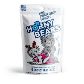 20mg Male Enhancement Gummies - D9, THCV, THCP, CBD - Horny Bears