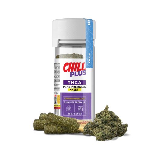 0.5g Grape Runtz Mini Pre-Rolls with Kief - THCA - 5 Joints - Thumbnail 2