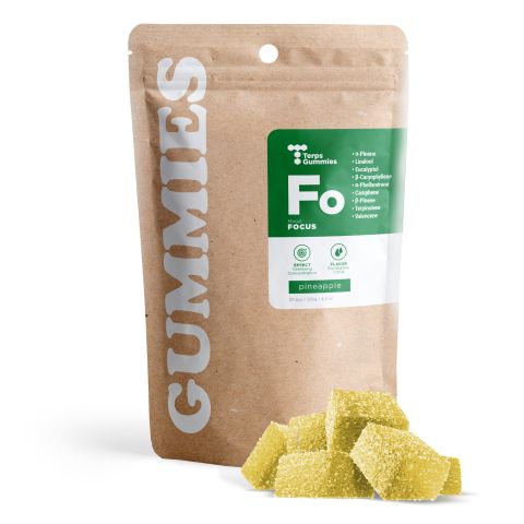 10mg Terpene Gummies - Focus - Pineapple - Terps Gummies - Thumbnail 2