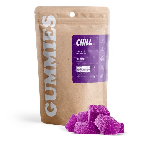 140mg Sleep Gummies - CBD, CBN, Melatonin, L-Theanine - Chill - Thumbnail 2