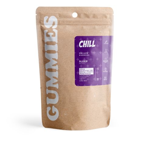 140mg Sleep Gummies - CBD, CBN, Melatonin, L-Theanine - Chill - Thumbnail 3