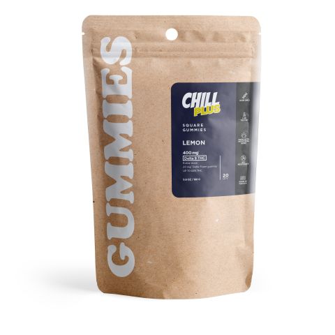 20mg Delta 9 Gummies- Lemon - Chill Plus - Thumbnail 3