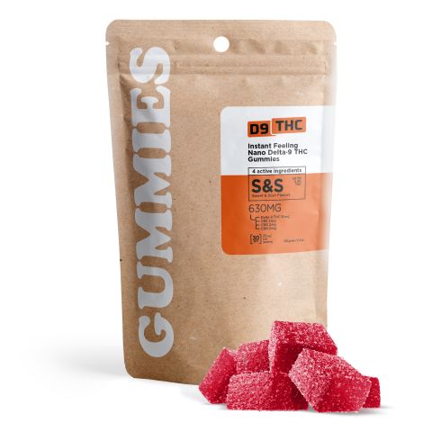21mg Instant Feeling Nano Gummies - D9, CBN, CBG, CBC - D9 THC - Thumbnail 2
