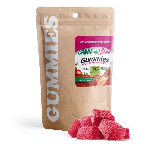 35mg THCV, CBD, CBDV Weight Management Gummies - Canna Slim - Thumbnail 2