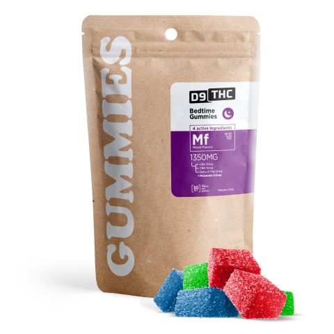 45mg Bedtime Gummies - CBD, CBN, D9 - D9 THC - Thumbnail 2