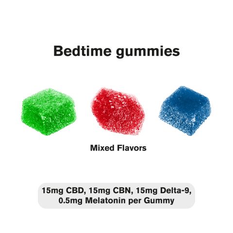 45mg Bedtime Gummies - CBD, CBN, D9 - D9 THC - Thumbnail 4