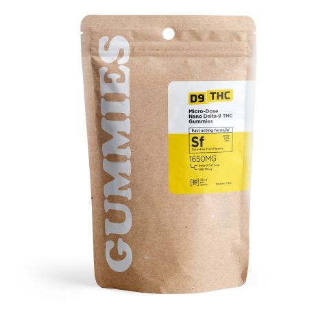 55mg Micro-Dose Nano Gummies - CBD, D9 - D9 THC - Thumbnail 3