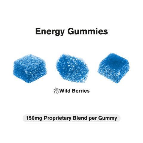 Energy Gummies - Energy Boost Supplement - 30 Count - Thumbnail 4