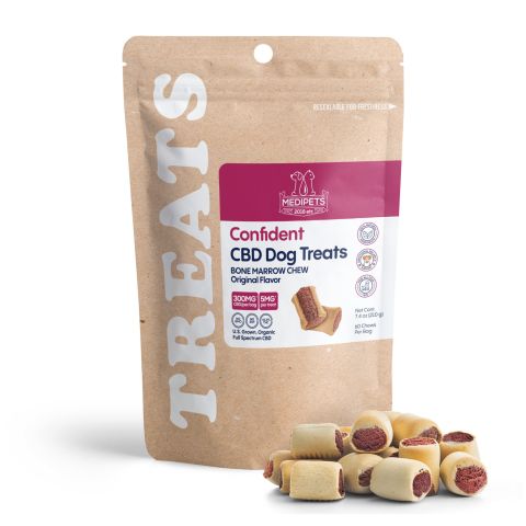 CBD Dog Treats - Bone Marrow Chew - 300mg - MediPets - Thumbnail 2