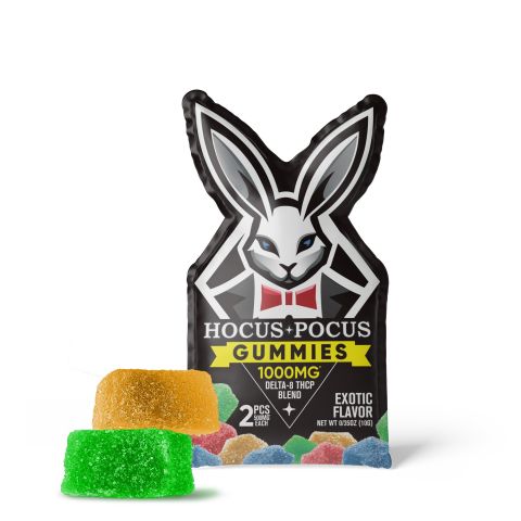 500mg D8, THCP Gummies - Exotic Mix - Hocus Pocus - Thumbnail 1