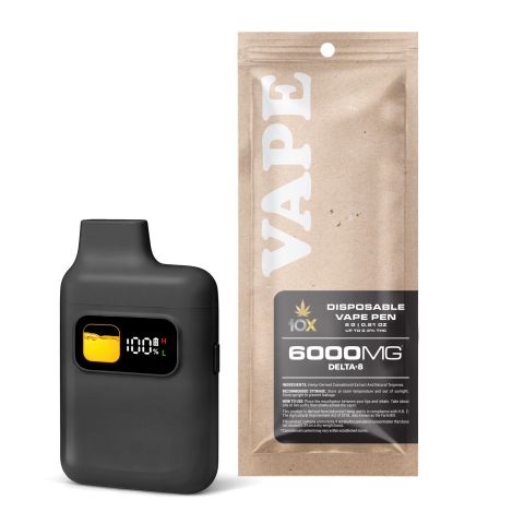 6000mg D8 Vape Pen - AK47 - Hybrid - 6ml - 10X - Thumbnail 1