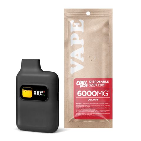 6000mg D8 Vape Pen - AK47 - Hybrid - 6ml - Chill Plus - Thumbnail 1
