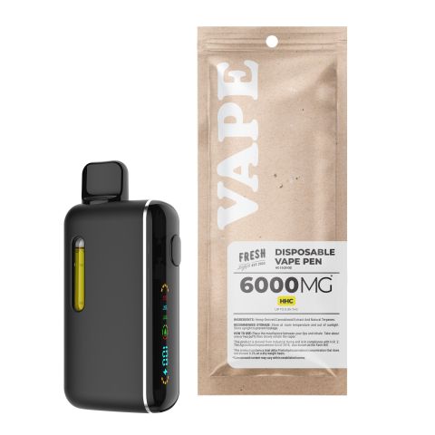 6000mg HHC Vape Pen - Blue Dream - Hybrid - 6ml - Fresh - Thumbnail 2