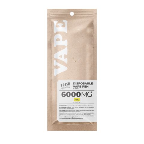 6000mg HHC Vape Pen - Blue Dream - Hybrid - 6ml - Fresh - Thumbnail 3