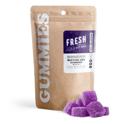 Fresh Gummies - Broad Spectrum CBD & Melatonin - 900mg - 30ct - Thumbnail 2