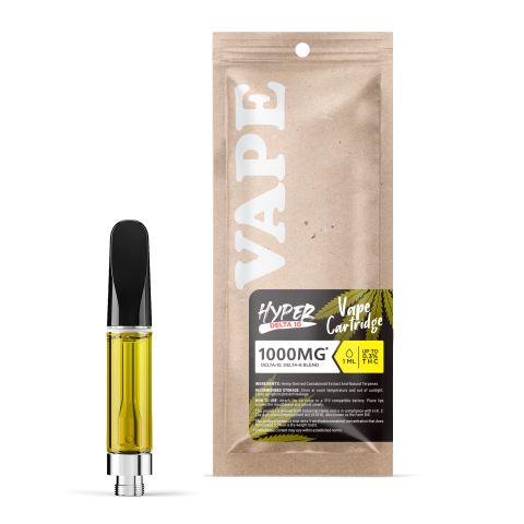 1000mg D10, D8 Vape Cart - Skywalker OG - Sativa - 1ml - Hyper - Thumbnail 1
