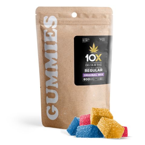 20mg CBD, D8 Gummies - Original Mix - 10X - Thumbnail 2