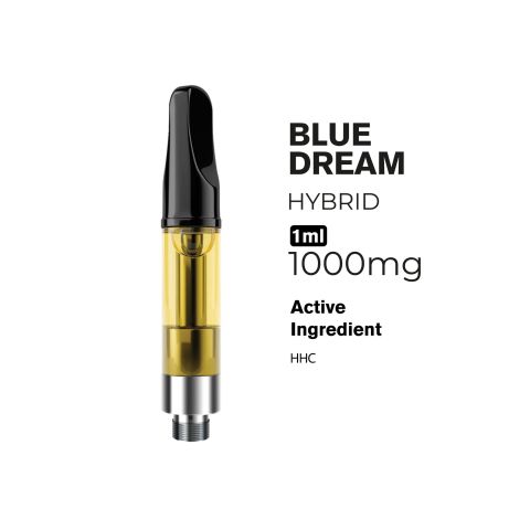 1000mg HHC Vape Cart - Blue Dream - Hybrid - 1ml - Artisan - Thumbnail 4
