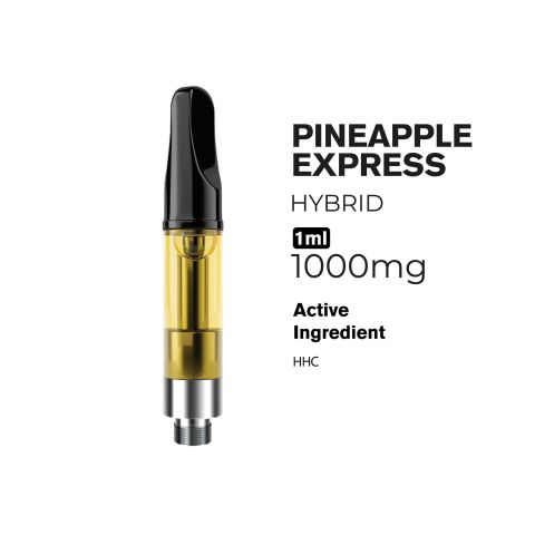 1000mg HHC Vape Cart - Pineapple Express - Hybrid - 1ml - Artisan - Thumbnail 4