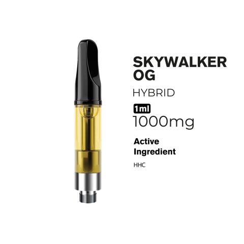 1000mg HHC Vape Cart - Skywalker OG - Hybrid - 1ml - Artisan - Thumbnail 4