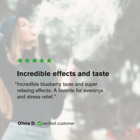 2000mg D10, D8 Vape Pen - Beyond Blueberry - Indica - 2ml - Hyper - Thumbnail 7