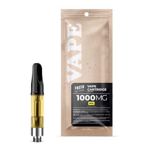 1000mg HHC Vape Cart - Wedding Cake - Hybrid - 1ml - Fresh - Thumbnail 2