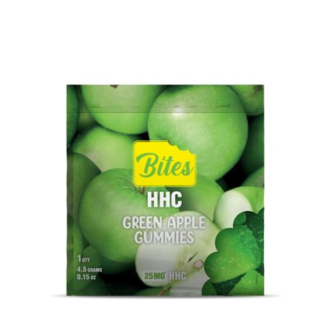25mg HHC Gummy - Green Apple - Bites - Thumbnail 2