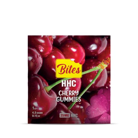25mg HHC Gummy - Cherry - Bites - Thumbnail 2