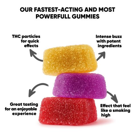 Comfortably Numb Blend - 25mg Gummies - D8, CBN - Blends by Fresh - Thumbnail 10