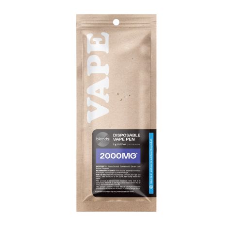 Soothe Blend - 2000mg Vape Pen - Sativa - 2ml - Blends by Fresh - Thumbnail 2