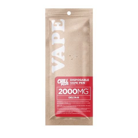 2000mg D8 Vape Pen - Forbidden Fruit - Indica - 2ml - Chill Plus - Thumbnail 2