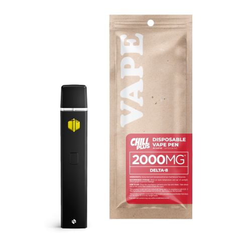 2000mg D8 Vape Pen - Pink Rozay - Indica - 2ml - Chill Plus - Thumbnail 1