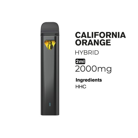 2000mg HHC Vape Pen - California Orange - Hybrid - 2ml - Fresh - Thumbnail 4