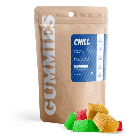 50mg Full Spectrum CBD Gummies - Fruity Mix - Chill - Thumbnail 2