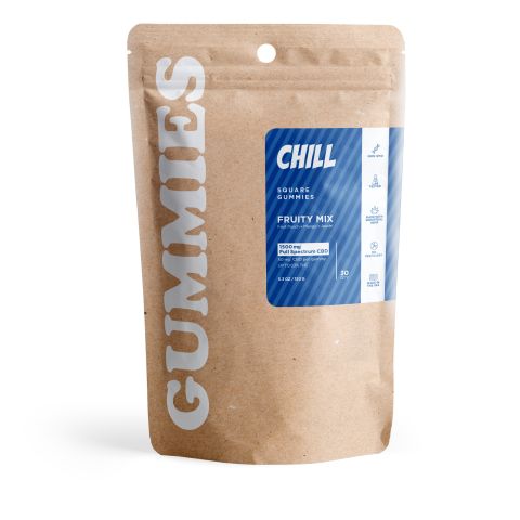 50mg Full Spectrum CBD Gummies - Fruity Mix - Chill - Thumbnail 3