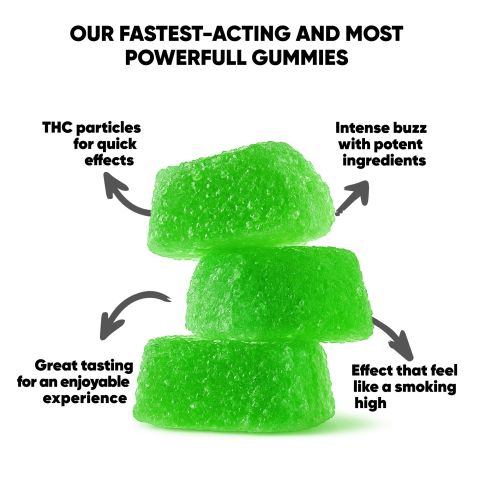 7mg Wake Up Nano Gummies - D9, THCV - D9 THC - Thumbnail 10