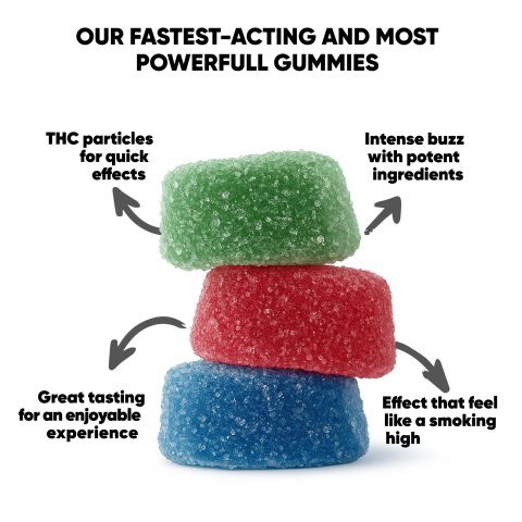 45mg Bedtime Gummies - CBD, CBN, D9 - D9 THC - Thumbnail 10