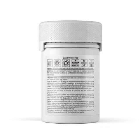 60mg CBD, THCV, CBDV Capsules - 60ct - Canna Slim - Thumbnail 8