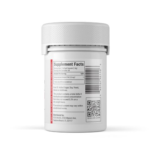 25mg D8 Capsules - 60ct - Chill Plus - Thumbnail 9