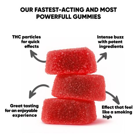 10mg Terpene Gummies - Recovering - Fruit Punch - Terps Gummies - Thumbnail 10