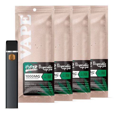 Hyper Vape Pens - D8 & D10 - 4ct - Thumbnail 1